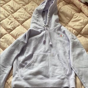 a cute lilac champion sweatshirt